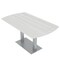 Skutchi Designs 33.5 in W, 59.5 in L, 29 in H, Engineered Wood Top, White HAR-AREC-34X60-DOU-WHCYPRESS - alternate 1